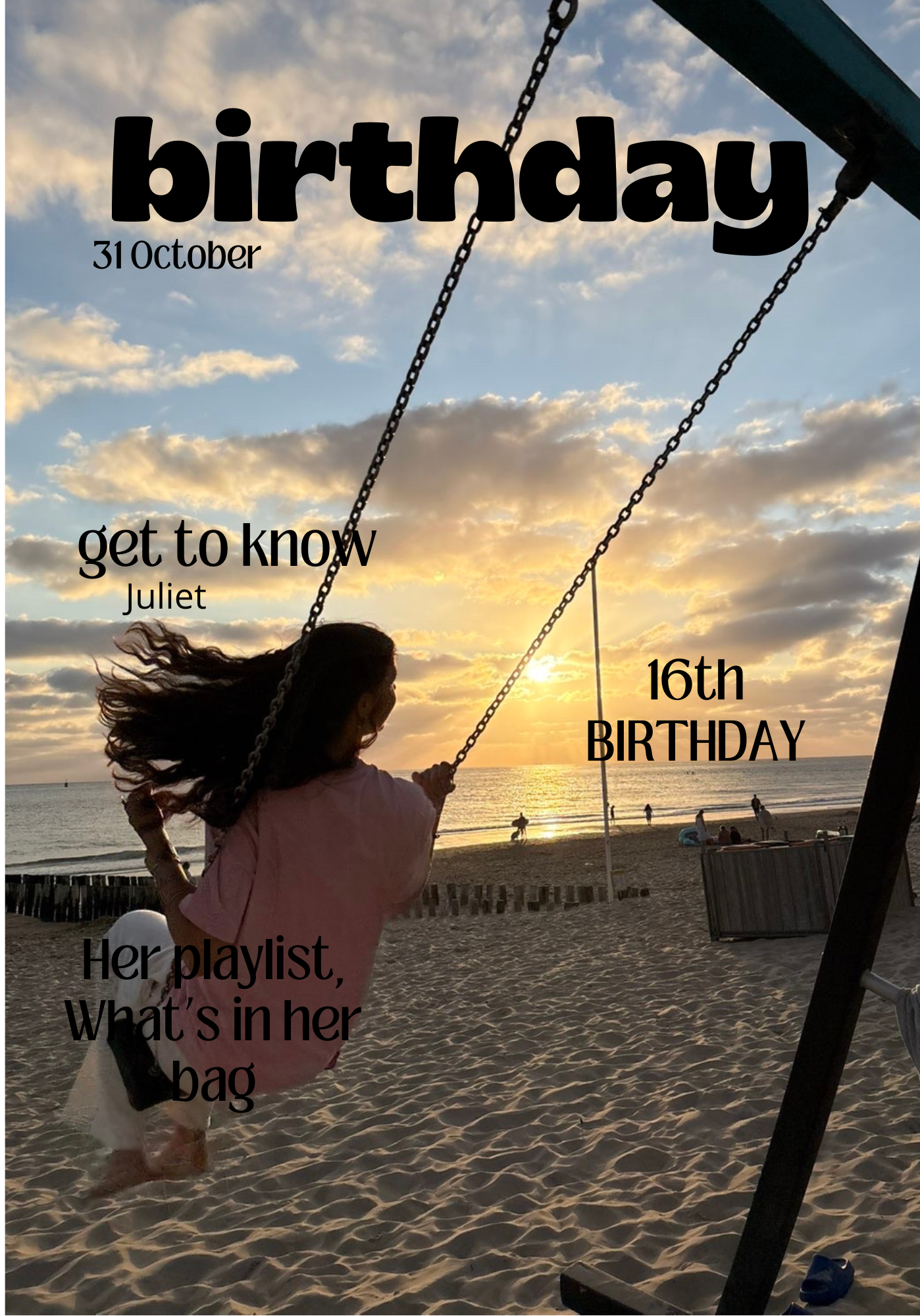 Birthday magazine Template